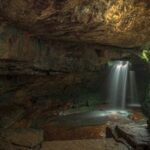Caves And Waterfalls - A Waterfall Inside the Cave