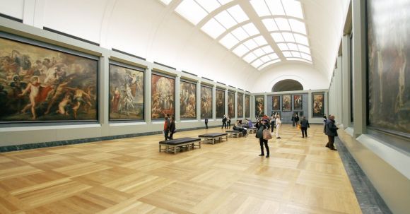 Museum - Exhibit Painting Display