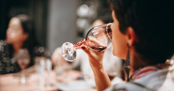 Wine Tasting - Person Drinking Wine